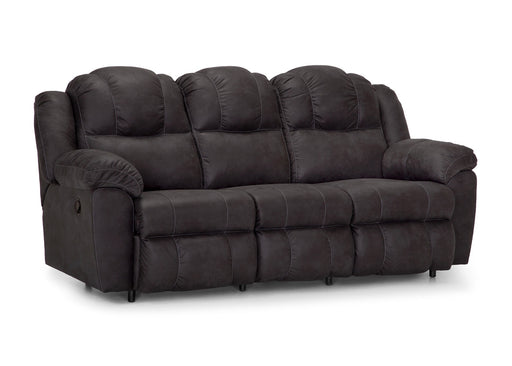 Franklin Furniture - Victory Manual Reclining Sofa in Holden Steele - 79242-3939-03