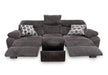 Franklin Furniture - 797 Tribute Power Reclining 2 Piece Sofa Set in Chocolate - 797-2SET - GreatFurnitureDeal