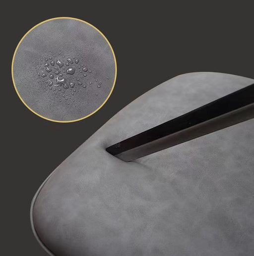 GFD Home - PJ--SEAT-- Dining chair, PU, BLK - GreatFurnitureDeal