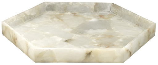 Jamie Young Company - Antonia Large Tray in Alabaster - 7ANTO-LGAL - GreatFurnitureDeal