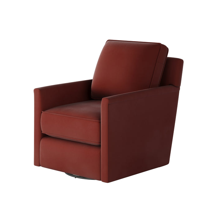 Southern Home Furnishings - Bella Rouge Swivel Glider Chair - 21-02G-C Bella Rouge