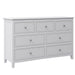 GFD Home - White Solid Wood 5 Pieces Queen Bedroom Sets(bed+nightstand*2+chest+dresser）NEW - GreatFurnitureDeal