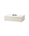 Jamie Young Company - Constantine Large Rectangle Box in Cream Resin with Horn Accent - 7CONS-BXCR - GreatFurnitureDeal