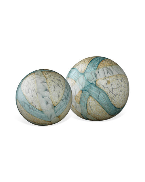 Jamie Young Company - Cosmos Glass Balls in Pale Blue Glass - 7COSM-BAPB - GreatFurnitureDeal