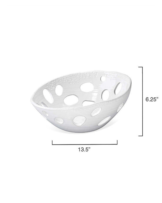 Jamie Young Company - Crater Asymetric Bowl - 7CRAT-BOWH