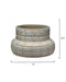 Jamie Young Company - Grid Ceramic Vase in Grey Ceramic - 7GRID-VAGR - GreatFurnitureDeal