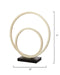 Jamie Young Company - Helix Double Ring Sculpture in Natural Bone - 7HELI-NABO - GreatFurnitureDeal