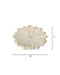 Jamie Young Company - Large Lotus Plate in White Marble - 7LOTU-LGWH - GreatFurnitureDeal