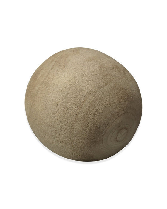 Jamie Young Company - Malibu Wood Balls in Natural Wood (set of 3) - 7MALI-NATU - GreatFurnitureDeal