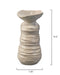 Jamie Young Company - Large Marine Vase in Pearl Cream Ceramic - 7MARI-LGCR - GreatFurnitureDeal