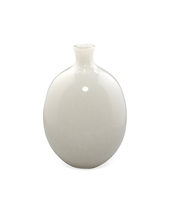 Jamie Young Company - Minx Vases in White Glass (Set of 2) - 7MINX-VAWH - GreatFurnitureDeal