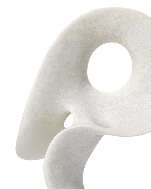 Jamie Young Company - Obscure Object on Stand in Off White Resin - 7OBSC-LGWH - GreatFurnitureDeal
