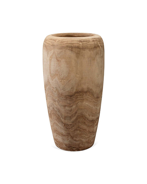 Jamie Young Company - Ojai Small Wooden Vase - 7OJAI-SMWD - GreatFurnitureDeal