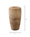 Jamie Young Company - Ojai Small Wooden Vase - 7OJAI-SMWD - GreatFurnitureDeal