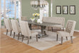Mariano Furniture - D25 - 7 Piece Dining Table Set w/Bench - BQ-D25D7