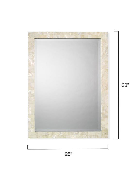Jamie Young Company - Rectangle Mirror in Mother of Pearl - 6RECT-LGMOP