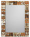 Jamie Young Company - Medium Rectangle Mirror in Natural Faux Horn - 7RECT-MDFHO - GreatFurnitureDeal