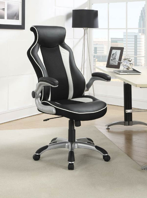 Coaster Furniture - 800048 Black Office Chair - 800048 - GreatFurnitureDeal