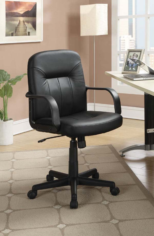 Coaster Furniture - Black Office Chair - 800049