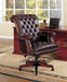 Coaster Furniture - Burgundy Executive Office Chair - 800142 - GreatFurnitureDeal