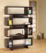 Coaster Furniture - Bookshelf In Cappuccino - 800307 - GreatFurnitureDeal