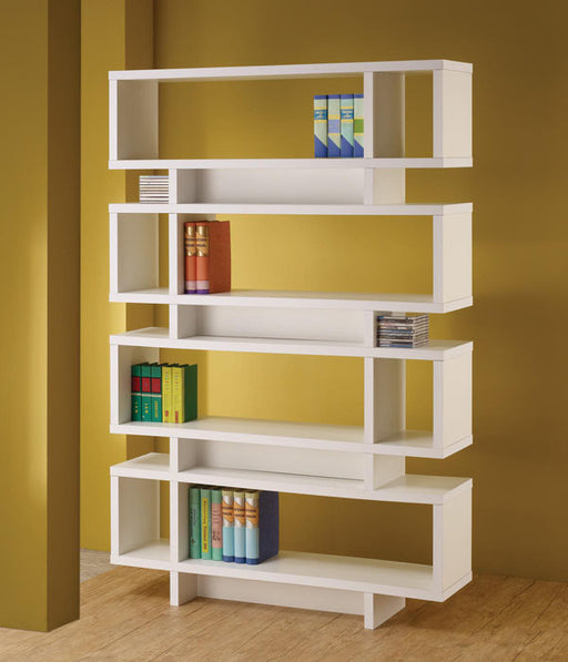 Coaster Furniture - Bookshelf In White - 800308 - GreatFurnitureDeal