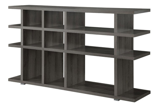 Coaster Furniture - 800359 Weathered Grey Open Shelves Bookshelf - 800359 - GreatFurnitureDeal