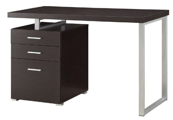 Coaster Furniture - Hilliard Cappuccino Writing Desk - 800519