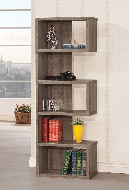 Coaster Furniture - 800552 Weathered Grey Right Bookshelf - 800552