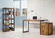 Coaster Furniture - Estrella Antique Nutmeg Home Office Set - 800655-2SET