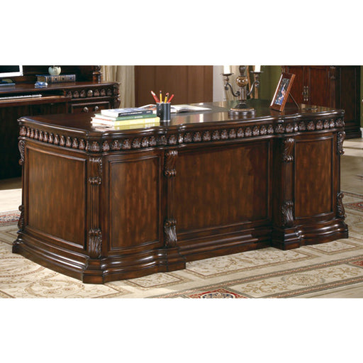 Coaster Furniture - Tucker Rich Brown Home Office Desk - 800800 - GreatFurnitureDeal