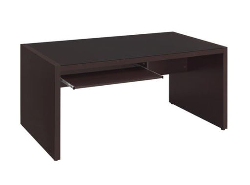Coaster Furniture - Skylar Cappuccino Large Desk - 800901 - GreatFurnitureDeal
