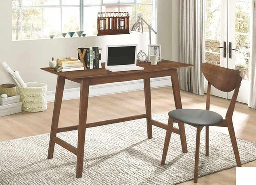 Coaster Furniture - Mckinley Walnut 2 Piece Home Office Set - 801095 - GreatFurnitureDeal