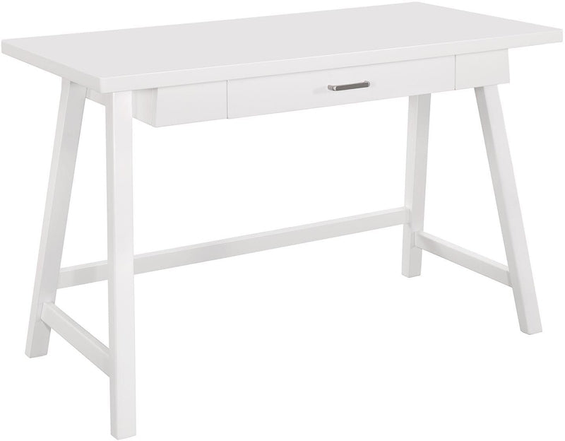 Coaster Furniture - Mckinley White 2 Piece Home Office Set - 801108