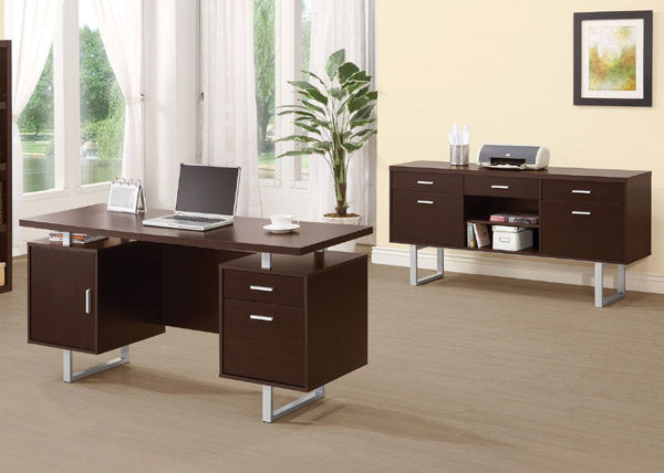 Coaster Furniture - Glavan 3 Storage Drawers Desk - 801521