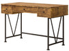 Coaster Furniture - Barritt Antique Nutmeg Writing Desk - 801541