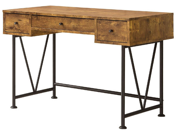 Coaster Furniture - Barritt Antique Nutmeg Writing Desk - 801541 - GreatFurnitureDeal