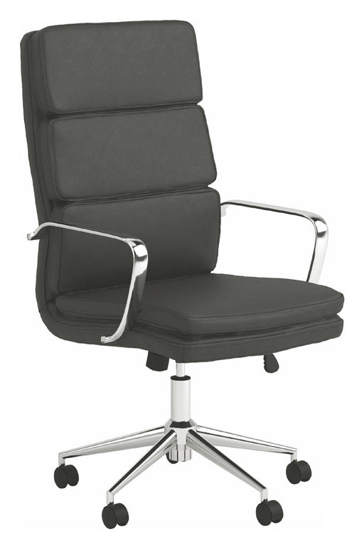 Coaster Furniture - Black Tall Back Office Chair - 801744