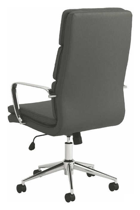 Coaster Furniture - Gray Tall Back Office Chair - 801745 - GreatFurnitureDeal