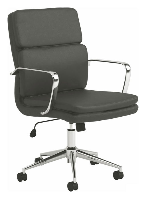 Coaster Furniture - Black Short Back Office Chair - 801765