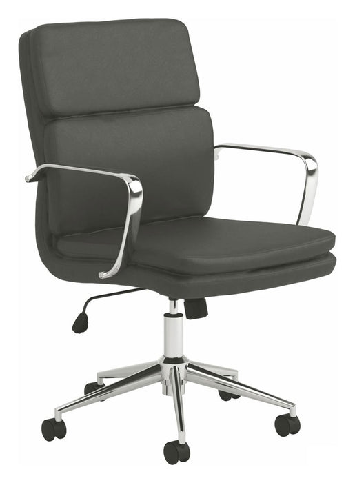 Coaster Furniture - Black Short Back Office Chair - 801765 - GreatFurnitureDeal
