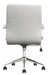 Coaster Furniture - White Short Back Office Chair - 801767 - Back View