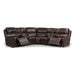 GFD Home - Timo Top Grain Leather Modular Power Sectional Sofa | Adjustable Headrest | Cross Stitching - GreatFurnitureDeal