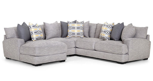 Franklin Furniture - Barton 4 Piece Sectional With Left Arm Chaise - 808-60-04-03-85 - GreatFurnitureDeal