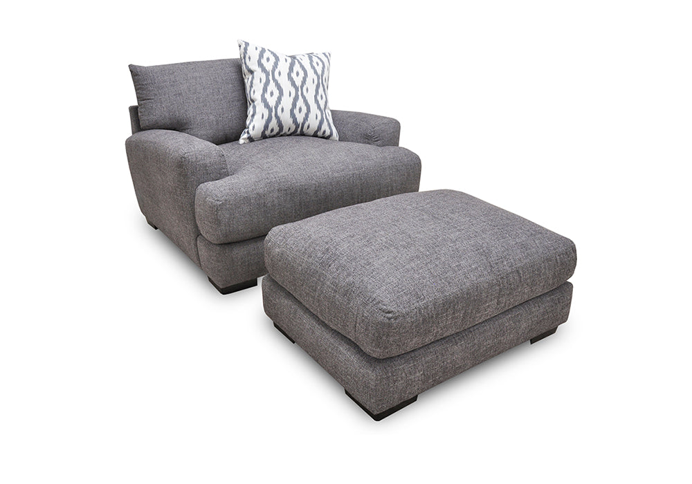 Franklin Furniture - 808 Journey 4 Piece Stationary Sectional Sofa - 808-59-04-03-60-GRAPHITE