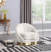 Meridian Furniture - Shelly 3 Piece Living Room Set in Cream -  623Cream-S-3SET - GreatFurnitureDeal