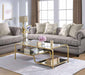 Acme Furniture - Astrid Gold & Mirror Coffee Table - 81090