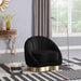 Meridian Furniture - Shelly 3 Piece Living Room Set in Black -  623Black-S-3SET - GreatFurnitureDeal
