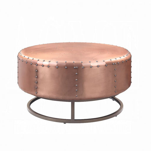 Acme Furniture - Raith Coffee Table in Rose Gold Aluminum - 81220 - GreatFurnitureDeal