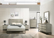 Meridian Furniture - Weston Wood Queen Bed in Grey Stone - Weston-Q - GreatFurnitureDeal